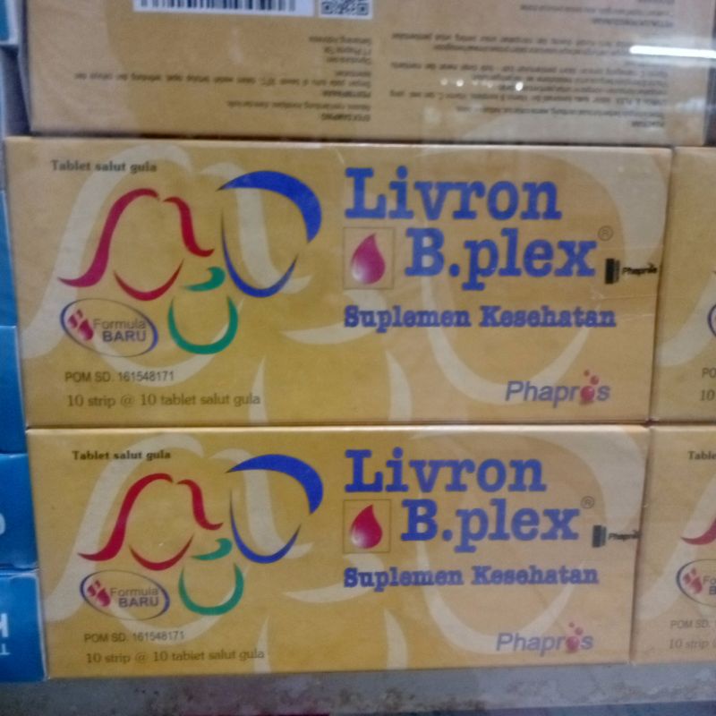 Jual Livron B-plex Multivitamin & Mineral / Box | Shopee Indonesia