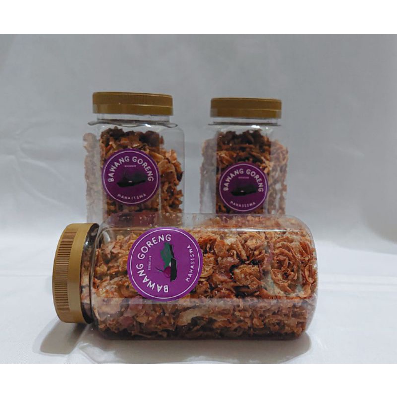 

Bawang Goreng Asli Buatan Mahasiswa Varian Rasa ORIGINAL