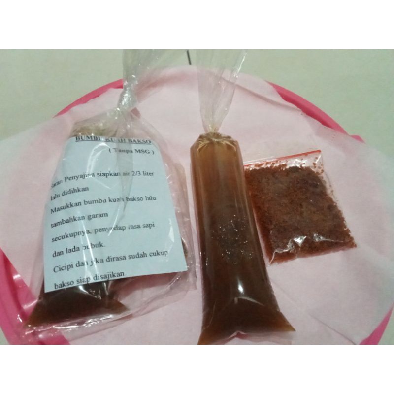 

Bumbu kuah bakso ghaniyah berkah