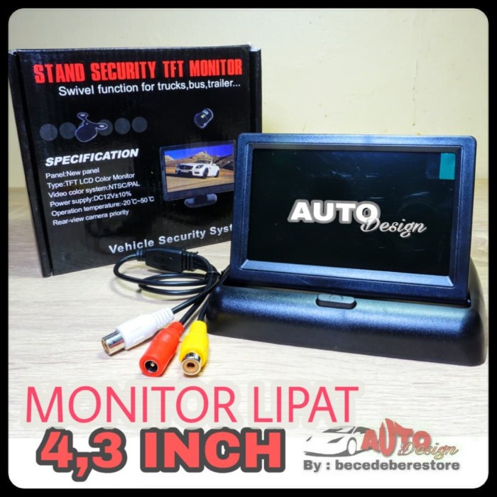 Car Monitor Lcd 4.3 Inch Tft/Monitor Parkir