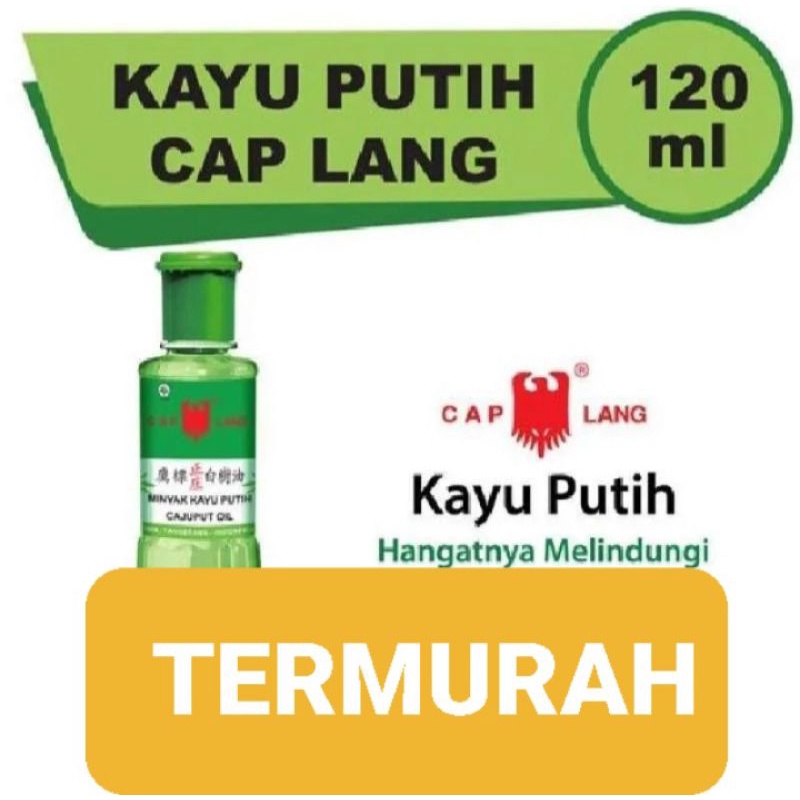 MINYAK KAYU PUTIH CAP LANG CAPLANG 120ML