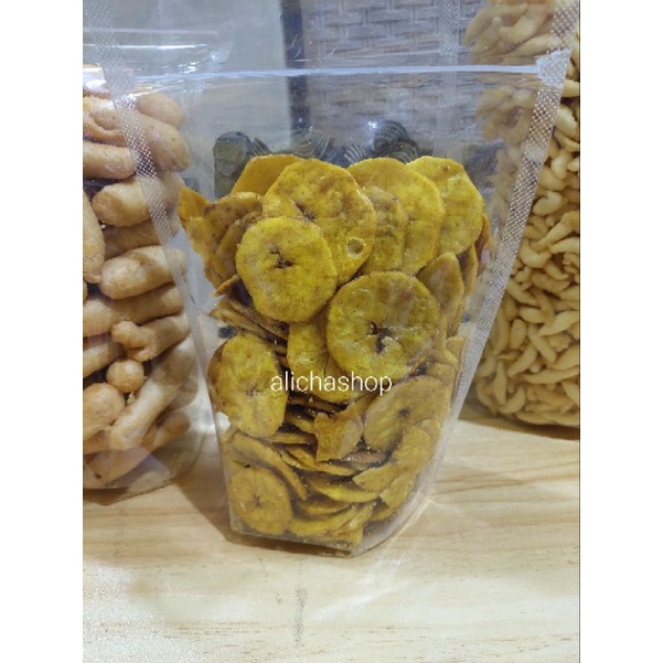 

Snack - Keripik pisang manis