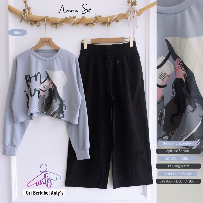 Noona set by antys//set kekinian bestseller
