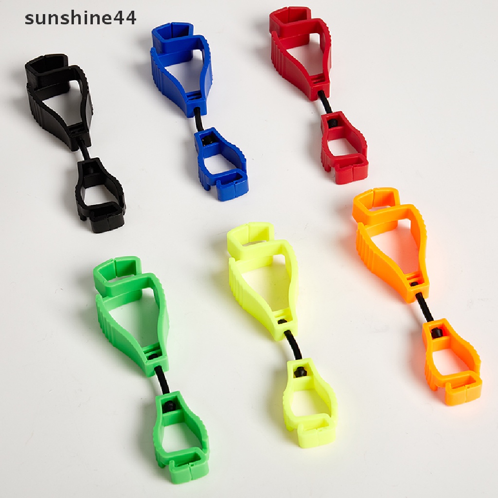 Sunshine Klip Penjepit Sarung Tangan Kerja Bahan Plastik