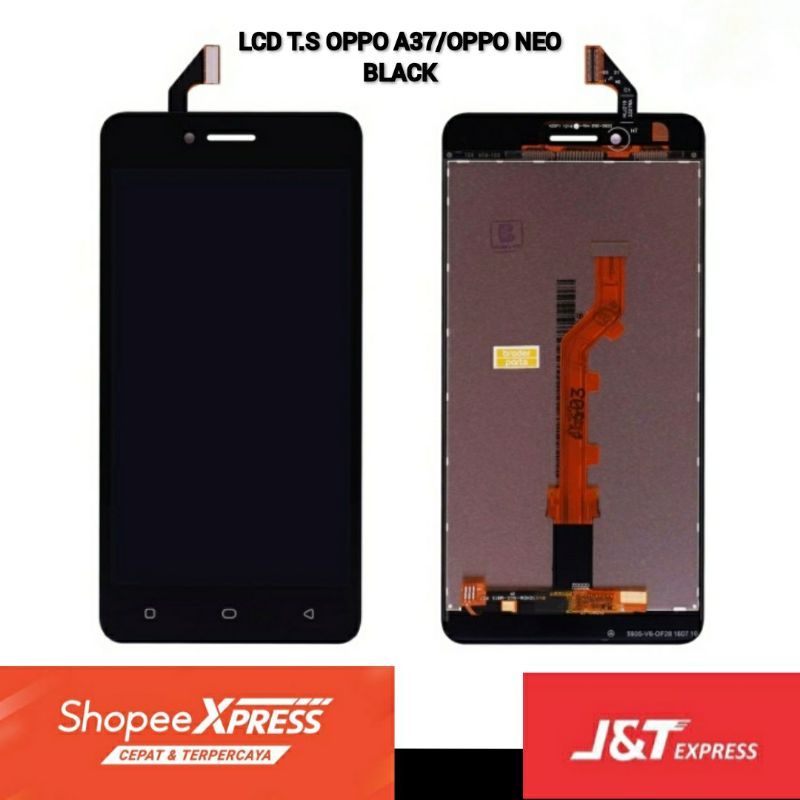 LCD T.S OPPO A37 / LCD T.S  OPPO NEO 9 BLACK