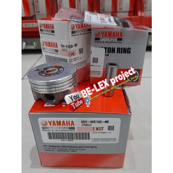 Jual PISTON KIT ORIGINAL YAMAHA JUPITER NEW JUPITER ROBOT OS 50