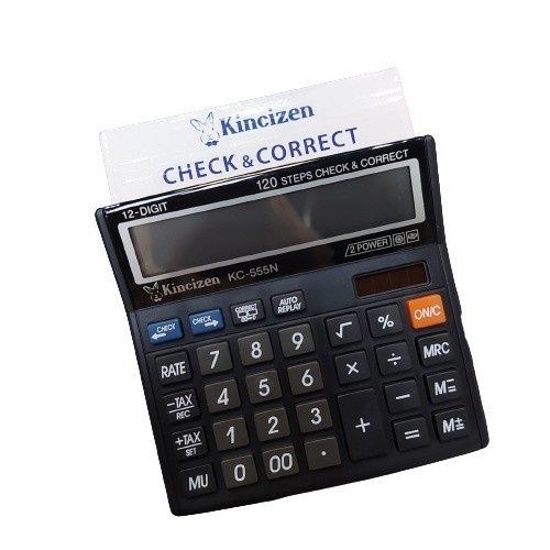 

Calculate Kalkulator Citizen Ct-555N / Ct 555 N / Tax Calculator / Mark Up 12 Di