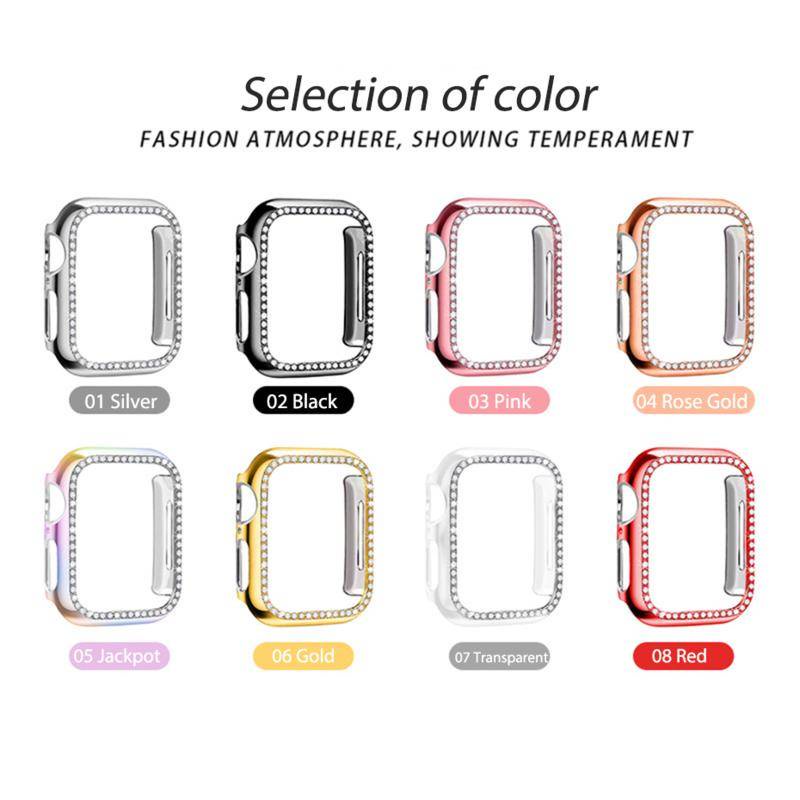 Case Bumper Pelindung Apple Watch Seri 8 7 6 5 4 3 2 1 SE SE2 Ukuran 45mm 41mm 44mm 42mm 40mm 38mm