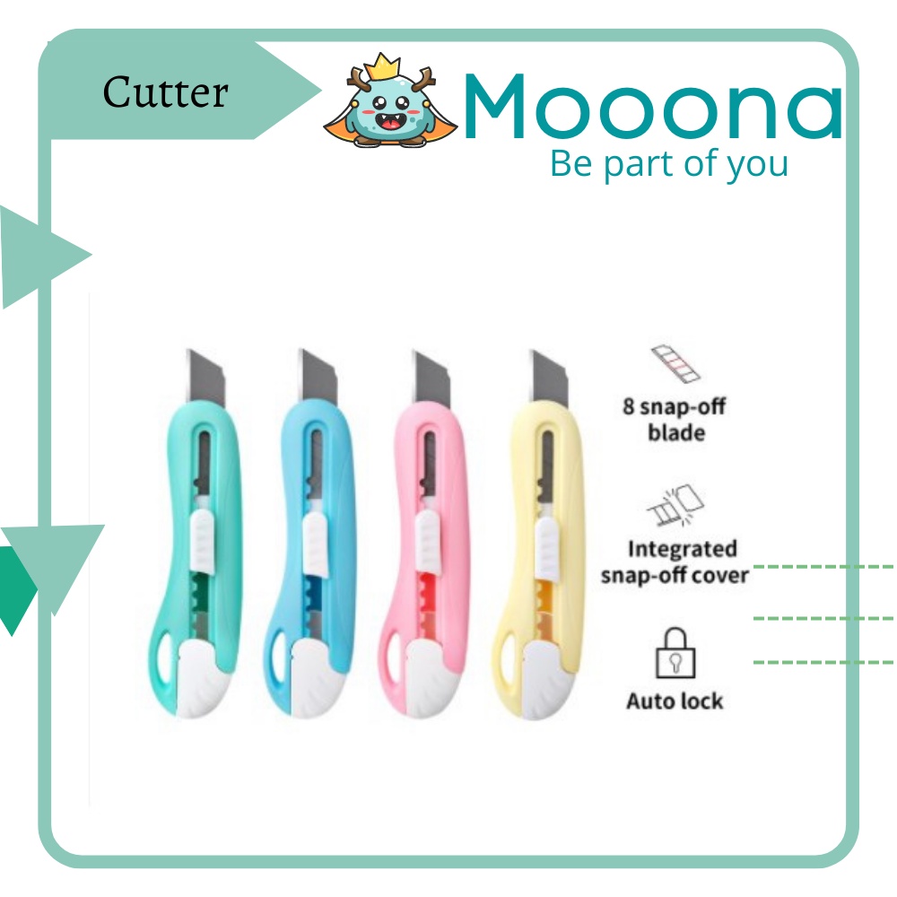 

DELI Cutter sekolah bahan ABS silet 55mm 2024