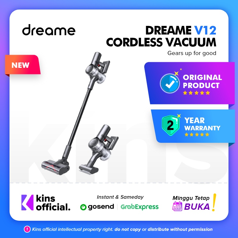 Dreame V12 Handheld Wireless Vacuum cordless Penyedot Debu Original
