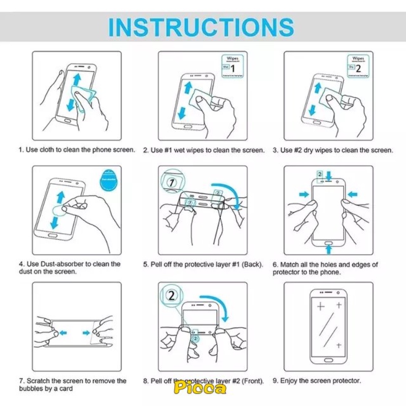 Pelindung Layar Tempered Glass 9D Cover Realme C12 C15 C30 C21 C11 C33 C25Y C21Y C20 C17 C25 C25S Realme 7 7i 8pro 5i 5 6a C21Y C17 C25 C25S C25S C25C