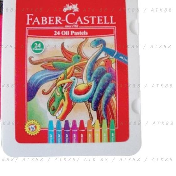 

Hexagonal Oil Pastel 24 Pcs (#120089) / Crayon faber castell