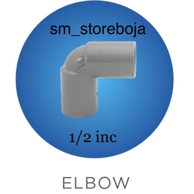 Knee 1/2 inc POWER / EL / L Pipa PVC