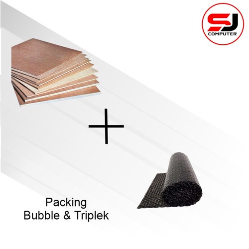 EKSTRA PACKING TRIPLEK + BUBBLE NOMOR RUMAH SAFETY (HANYA UNTUK TAMBAHAN KEAMANAN)