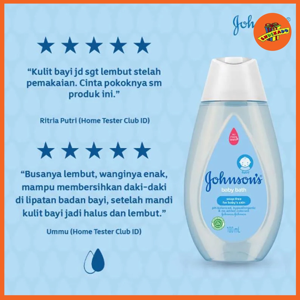 JOHNSON'S BABY BATH 200ml - Sabun Mandi Cair Bayi