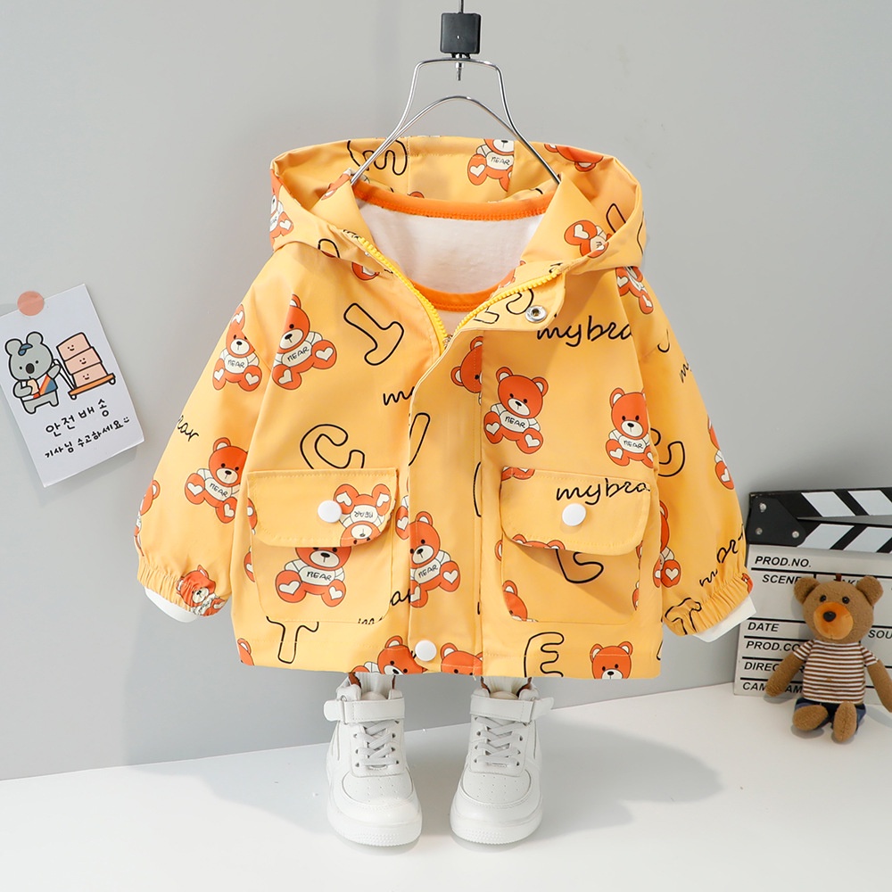 BB5 NEW Jaket anak laki-laki dan perempuan motif my bear