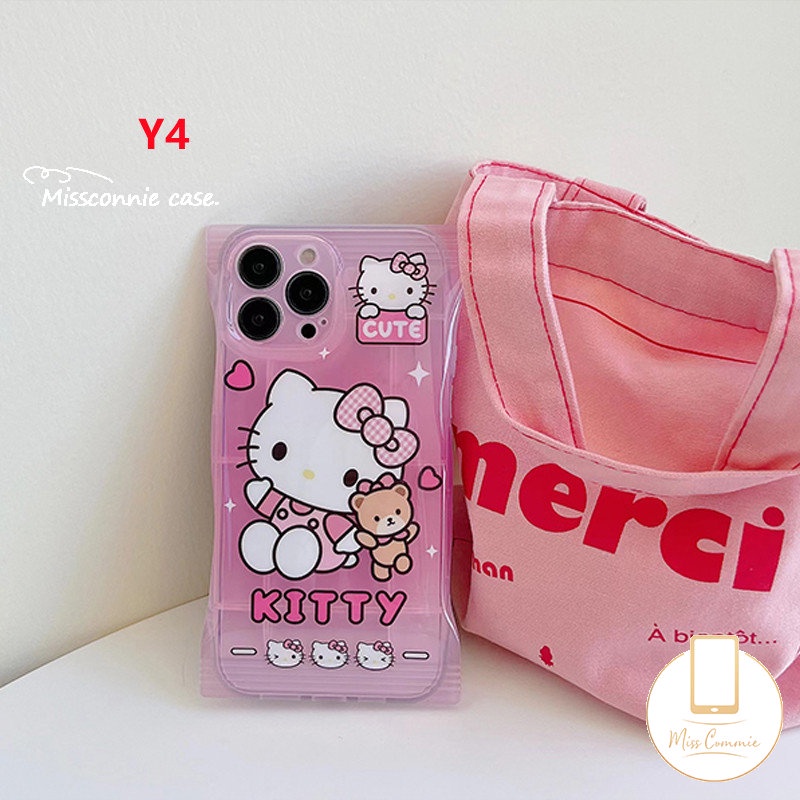 Soft Case TPU Motif Kartun Kucing Untuk IPhone 11 12 13 14 Pro Max 7 8 6 6s Plus XR 7Plus 8Plus X XS Max SE 2020