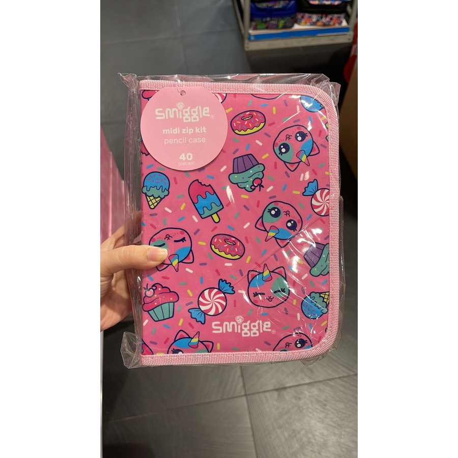 Jual SMIGGLE BEST BUDZ STATIONERY MIDI KIT CATYCORN SET ALAT TULIS