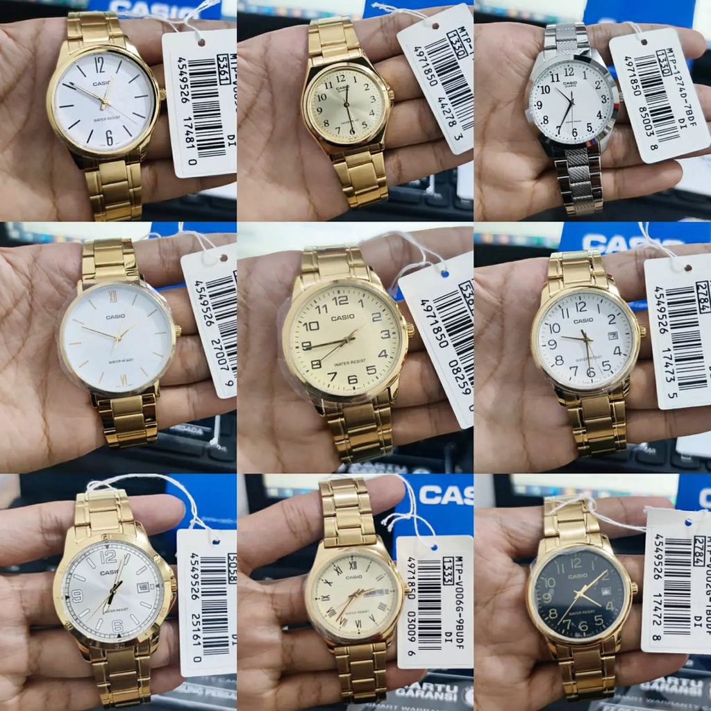 SALE Jam Tangan Pria Casio MTP Analog Series