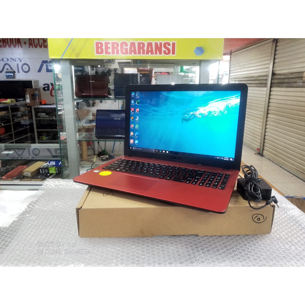 Promo...! Laptop Leptop Asus X540/X541 Generasi baru WINDOWS10 SSD 128GB  15 INCH Siap pakai