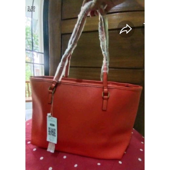 Tas / Totebag Orange by Sophie Paris / Sophie martin