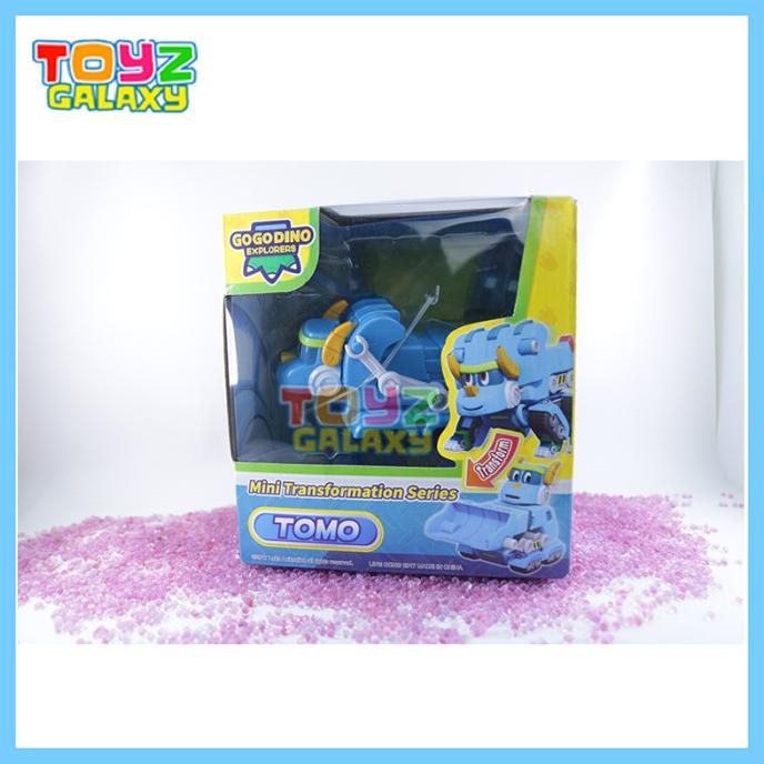 GOGO DINO MINI TRANSFORMATION TOMO - ORIGINAL TERBARU