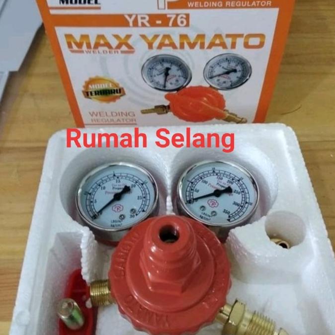 Regulator Gas Lpg 50 Kg High Pressure Yamato / Regulator Gas Las Bagus