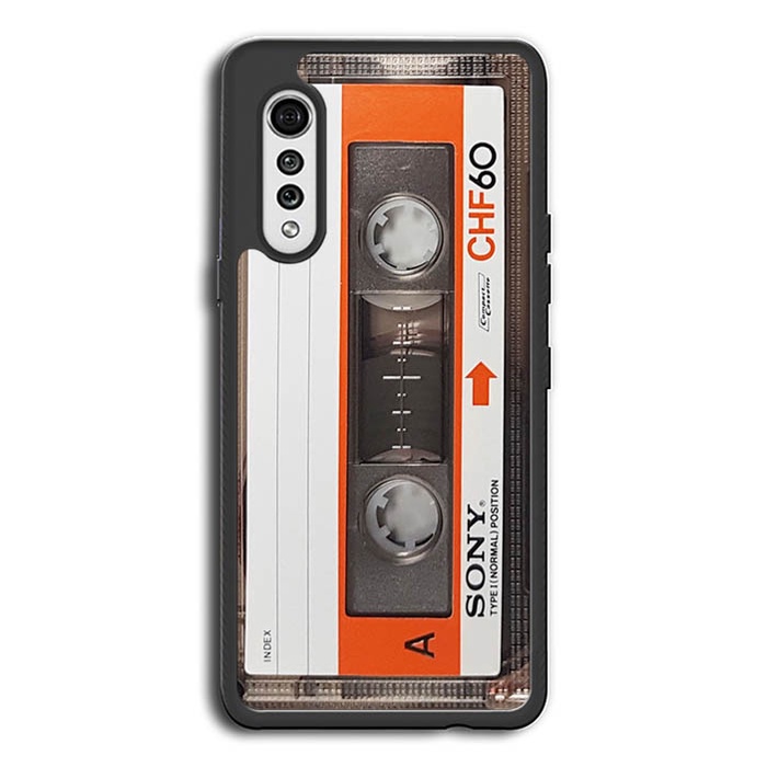 Hardcase Casing Hp Case LG Velvet V60 V50 V40 ThinQ 5G Retro Cassette Kaset YD0643