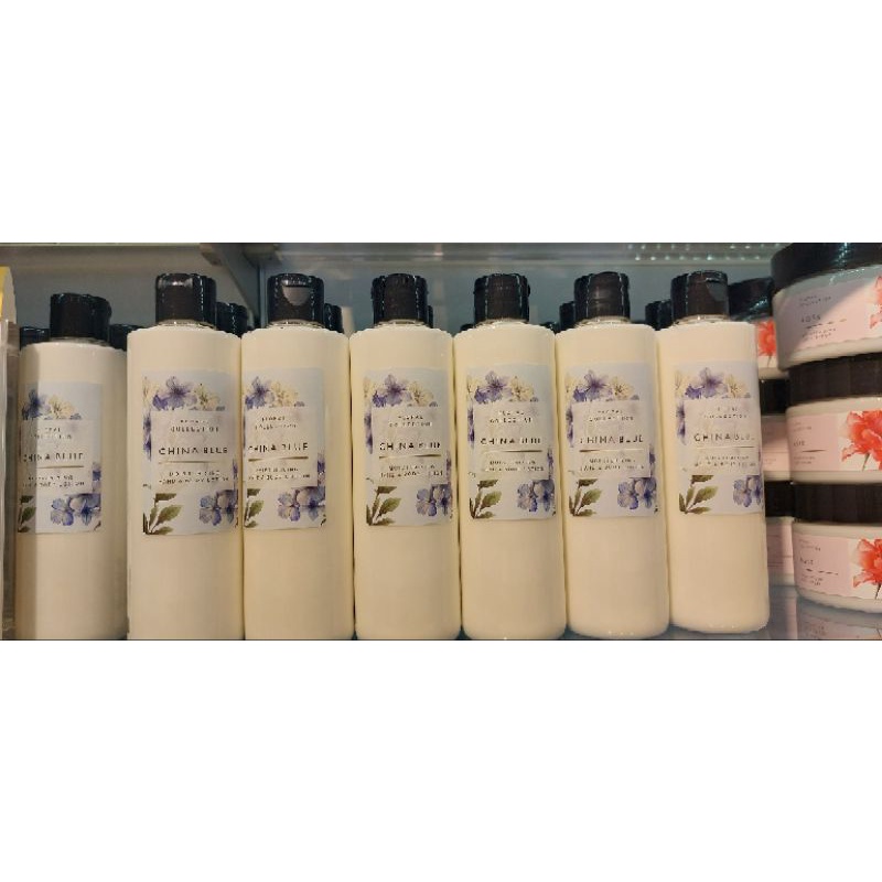 Body lotion ready aroma china blue.magnolia.rose.lavender  by Mark & spencer