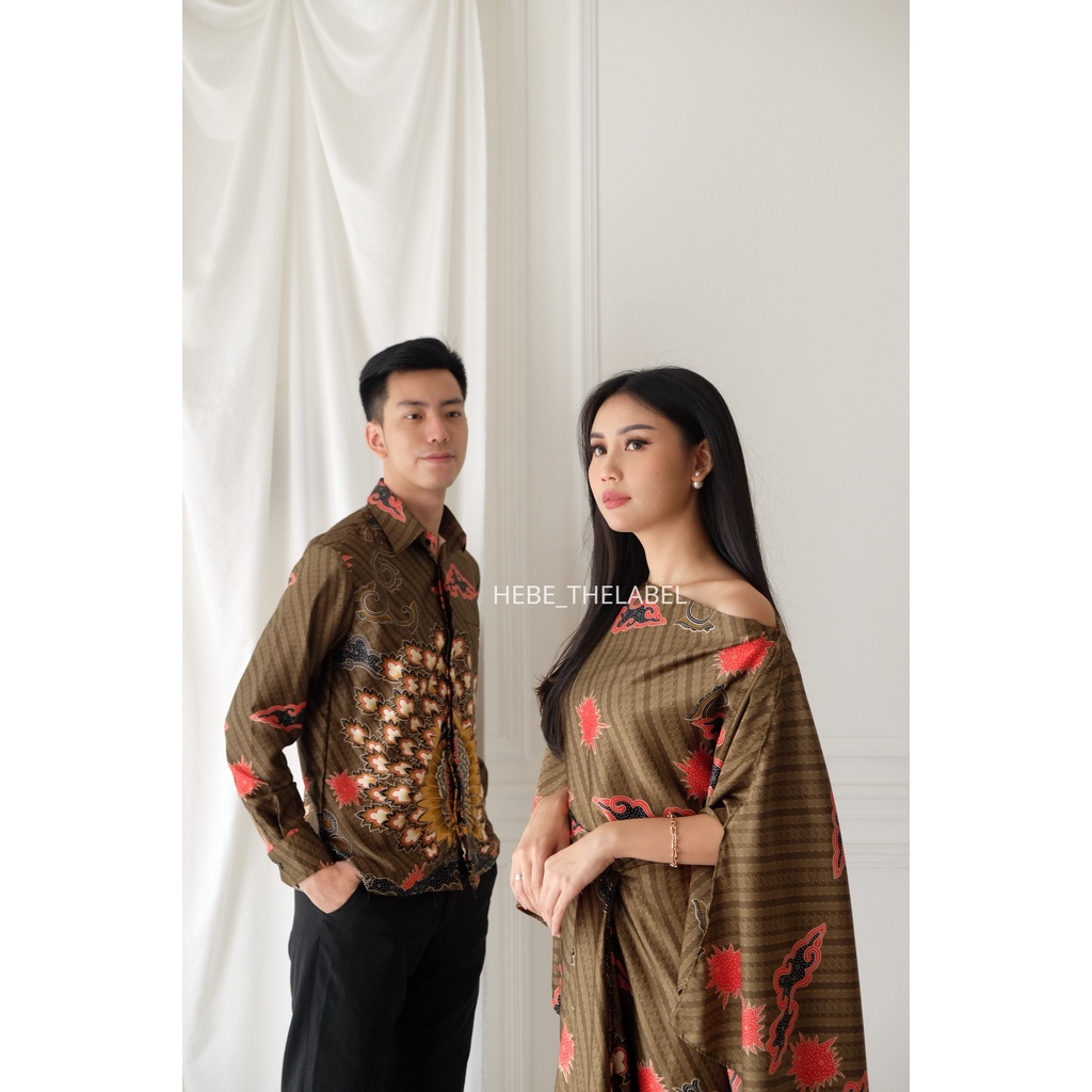 Agnia  Batik (Available Couple Pria) - Men Short-Kahiyang-Kinara-Arista-Noma-Nindy-Emily