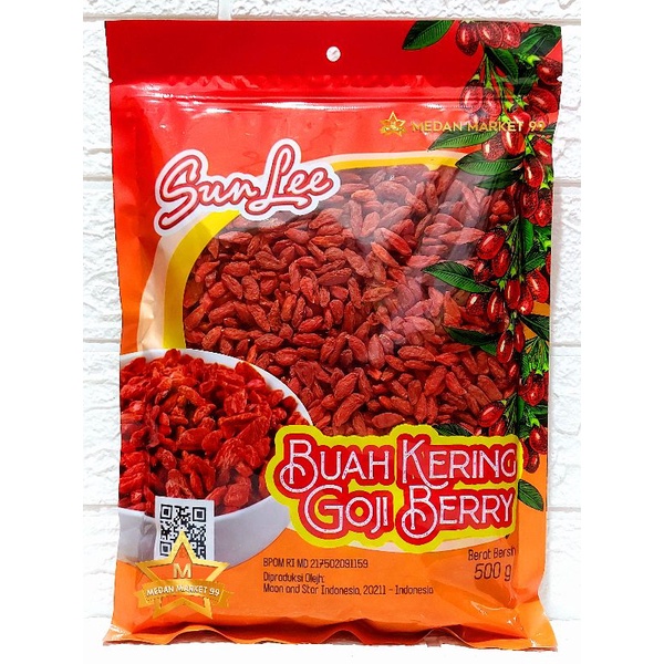 

SUN LEE GOJIBERRY IMPORT 500gr | KICHE | KICHI | KICI | GOJI BERRY IMPORT | KI CHI | KI CI | KI CHE | KIZHI | KI ZHI | BUAH KERING GOJI BERRY/GOJIBERRY | KI CI | SUNLEE