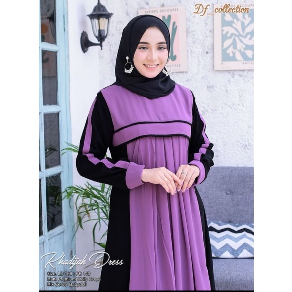 Khadijah dress By DF_COLLECTION