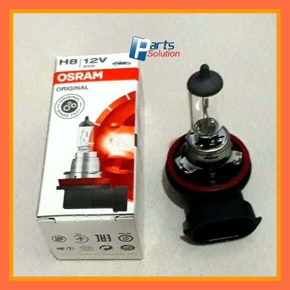 Bohlam Lampu Foglamp Brio Mobilio BRV HRV OSRAM H8 12V 35W Original