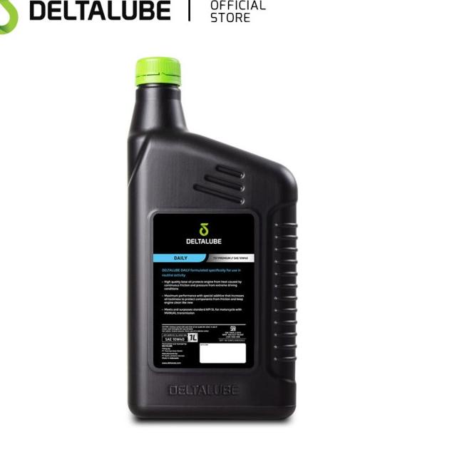 Deltalube Daily 757 Premium SAE 10W-40 Motorcycle 1 Liter