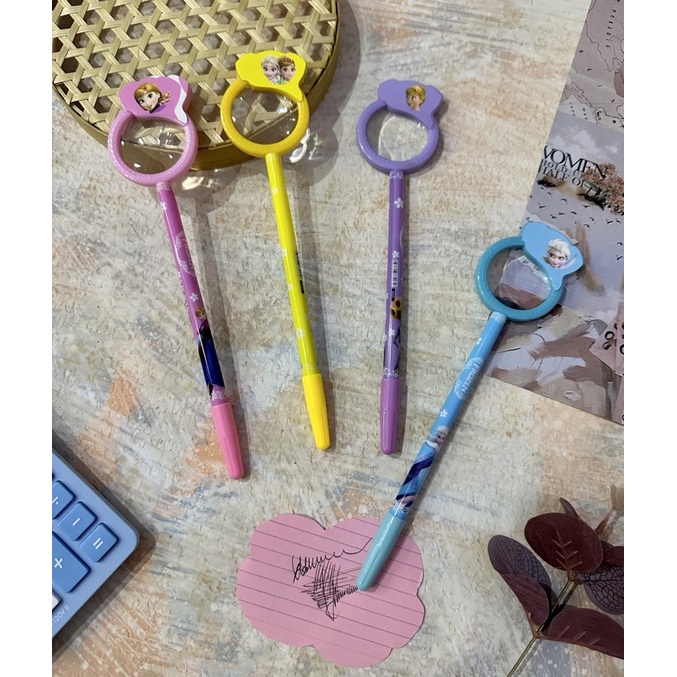 

PULPEN PEN GELL FANCY FROZEN KACA PEMBESAR