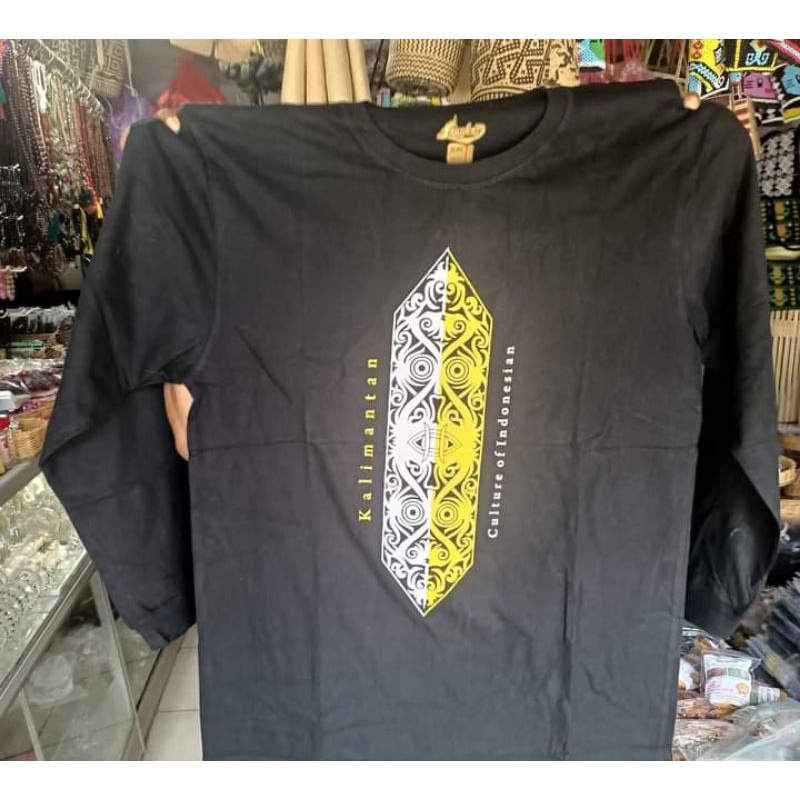 Baju kaos Etnik khas Kalimantan Selatan