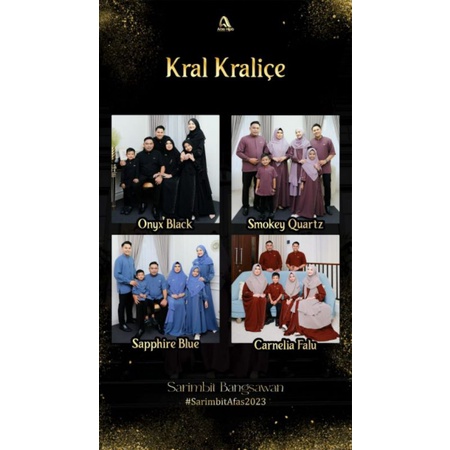 Close PO⛔ Sarimbit Kral Kralice By Afas Hijab
