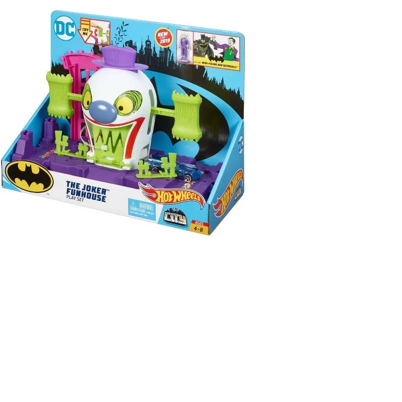 Hot wheels the joker funhouse