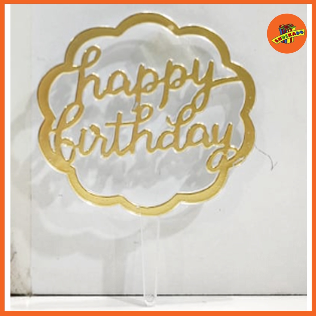 TOPPER Ulang Tahun Murah - Cake Topper