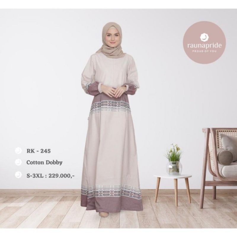 gamis rauna murah promo keren RK 245