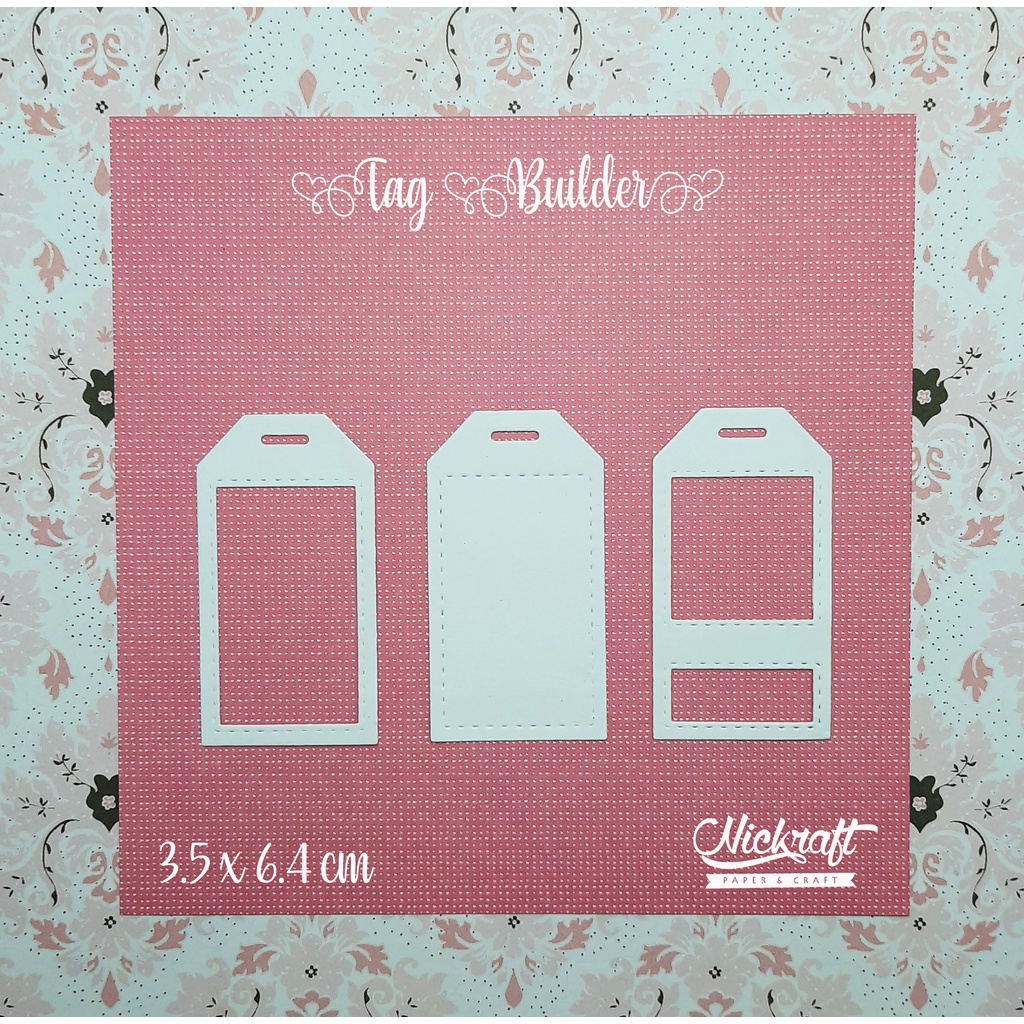 

TAG BUILDER - HIASAN SCRAPBOOK JURNAL LABEL KECIL