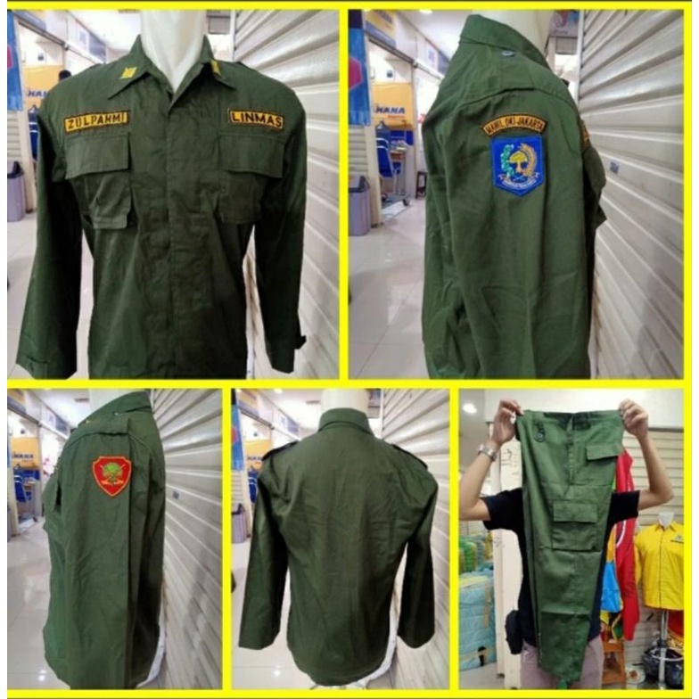 Seragam Linmas baju linmas