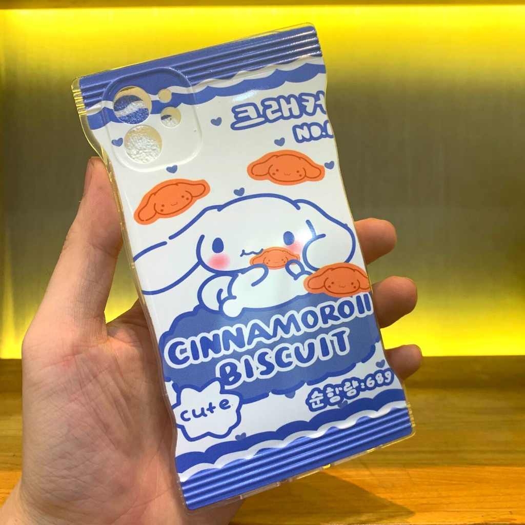 Dino Biscuit Snack Case IPhone 14 Pro Max 14+ Plus IPhone X Xs XR IPhone 11 IPhone 12 Pro Max IPhone 13 Pro Max Casing