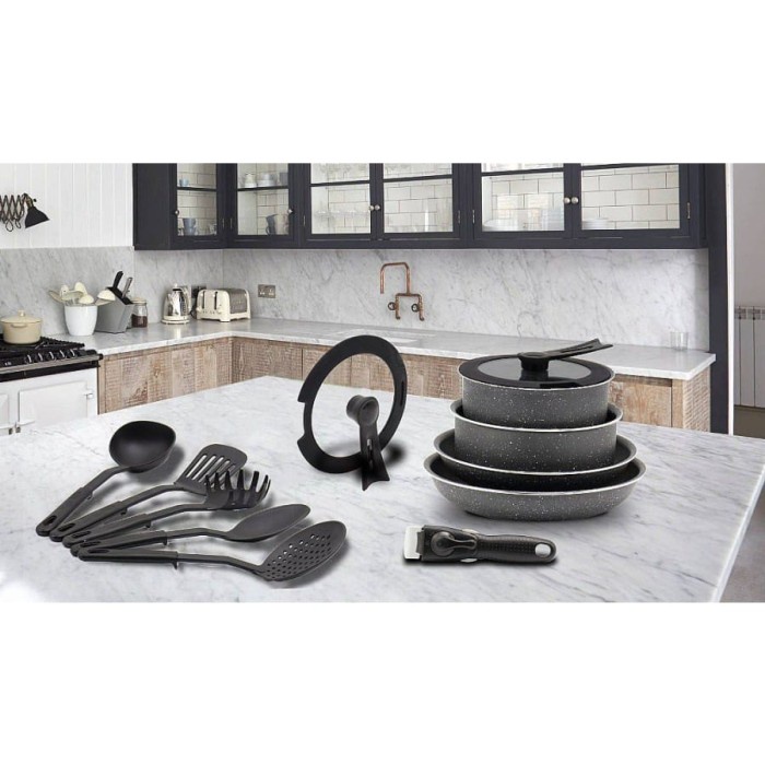 Idealife Panci Marble Set Granite Cookware Set 12pc IL 22a 22 a IL22a