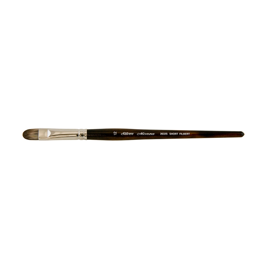 Silver Brush/ Monza® 2632S Short Filbert SH