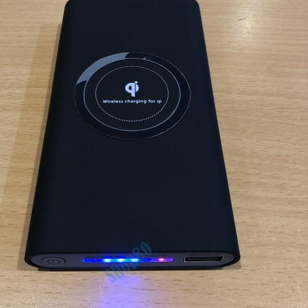 Powerbank Qi Wireless Charging 20000mah Power Bank 20000 mah Fast - Putih