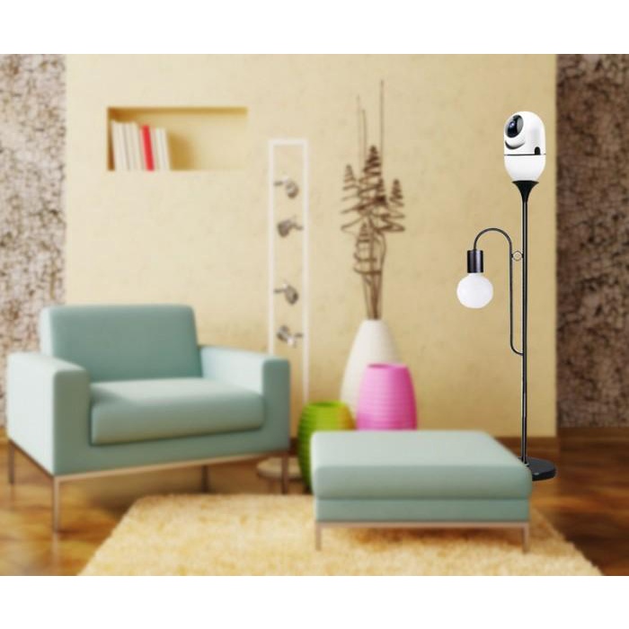 IP CAMERA CCTV BULB WIFI APP V380 PANORAMIC/KAMERA IP BOHLAM 360 EYES