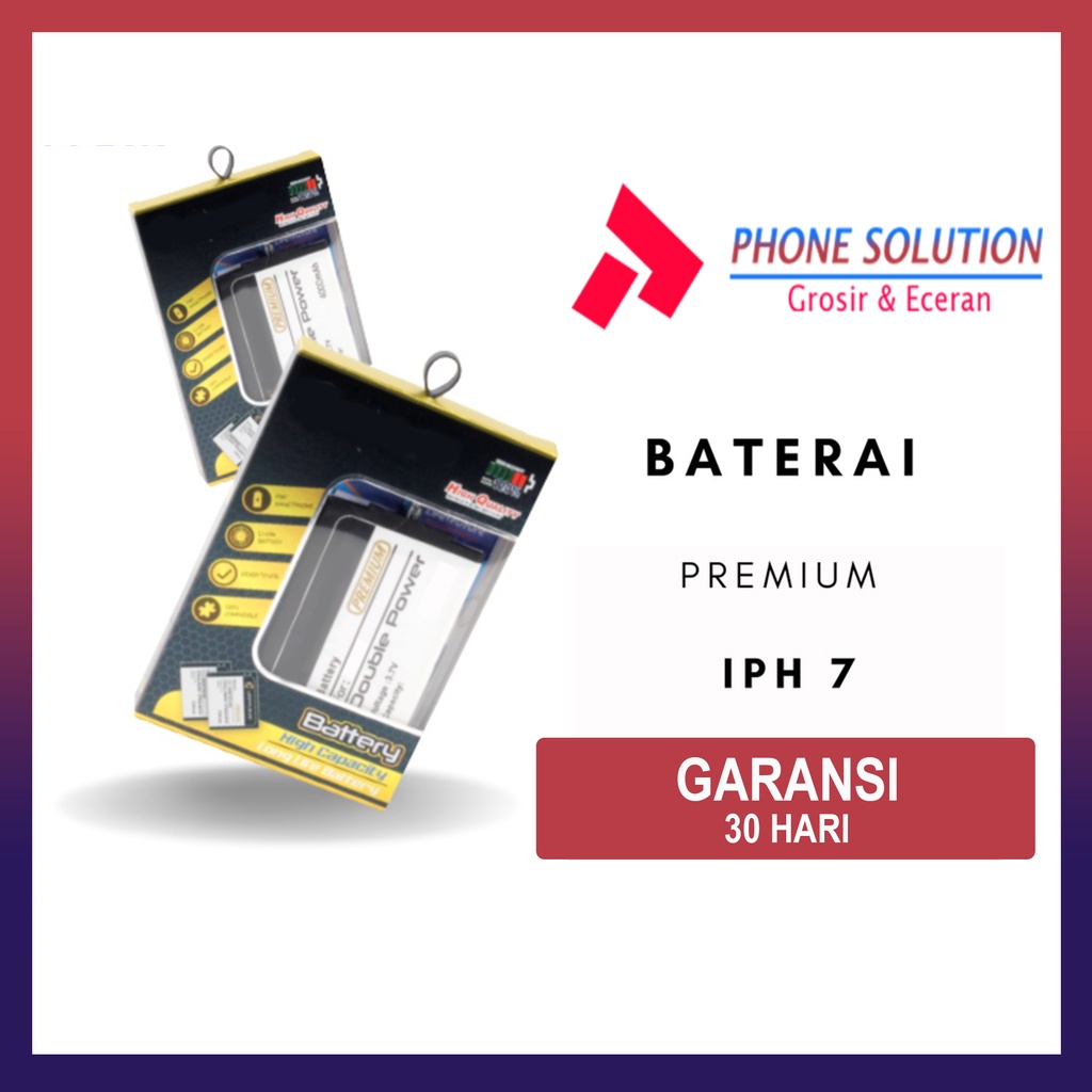 Baterai IPH 7 Premium // Supplier LCD Iph - Garansi 1 Bulan