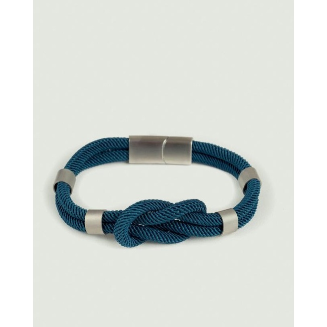 Gelang Kulit Axton - Merah Muda, M