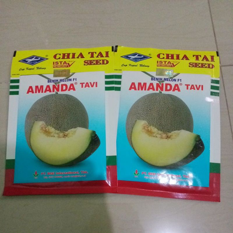 Benih Melon AMANDA TAVI | 100% Ori (Exp. 03-05-2024)